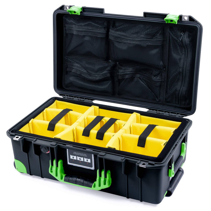 Yellow Padded Dividers / Mesh Lid Organizer
