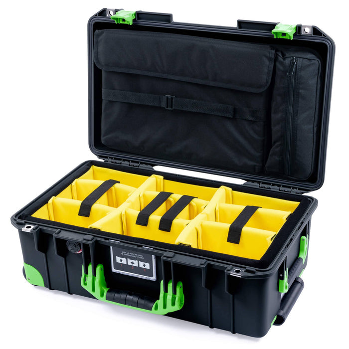 Yellow Padded Dividers / Computer Lid Pouch
