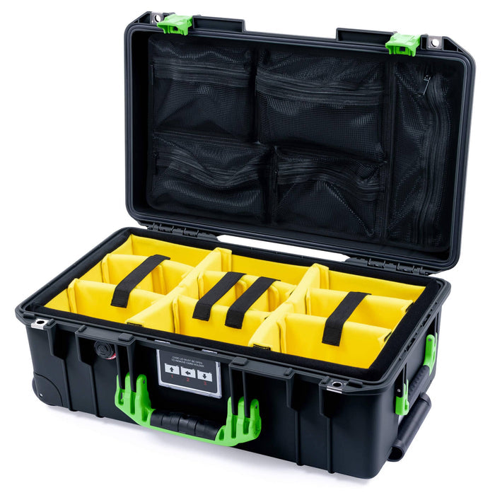 Yellow Padded Dividers / Mesh Lid Organizer