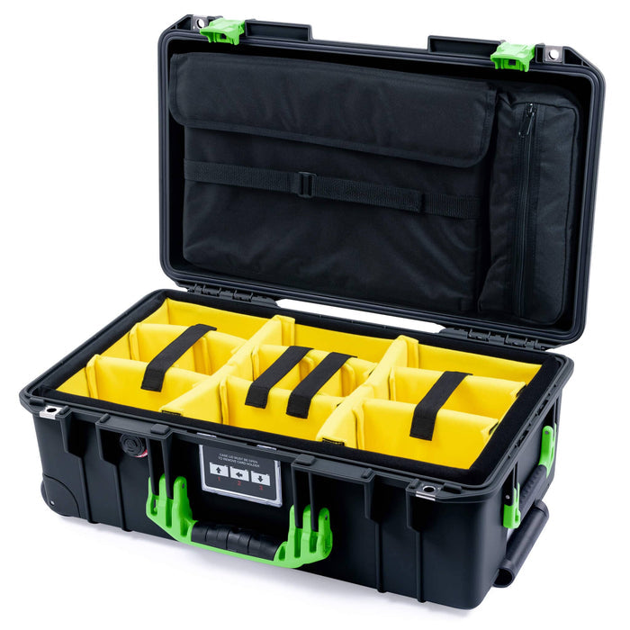 Yellow Padded Dividers / Computer Lid Pouch
