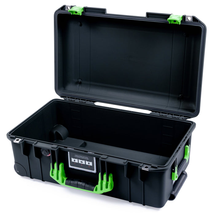 Pelican 1535 Air Carry - on Case - Black & Lime Green - Empty