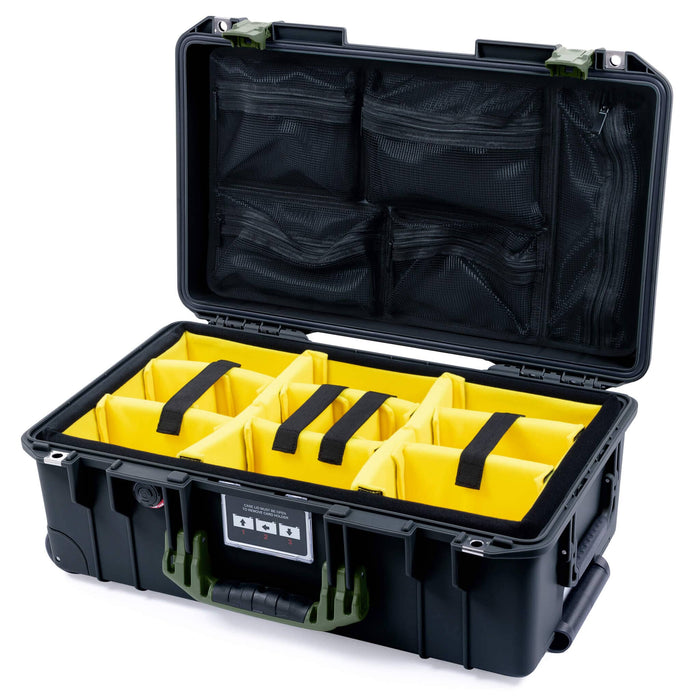 Yellow Padded Dividers / Mesh Lid Organizer