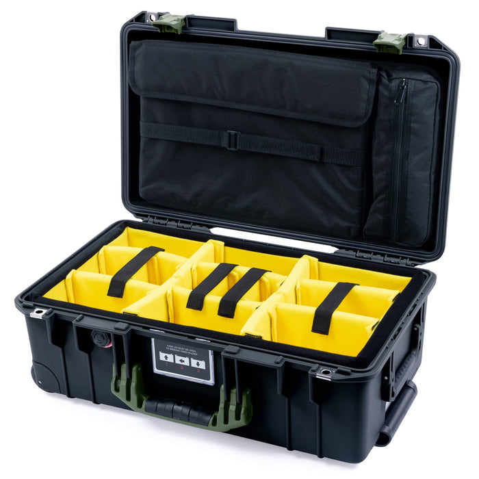 Yellow Padded Dividers / Computer Lid Pouch