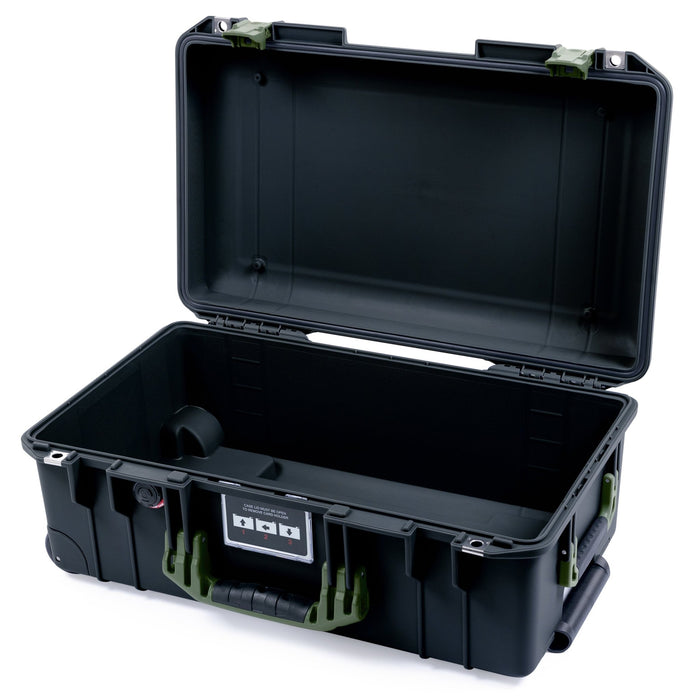 Pelican 1535 Air Carry - on Case - Black & OD Green - Empty
