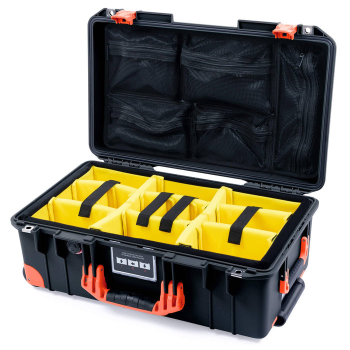 Yellow Padded Dividers / Mesh Lid Organizer