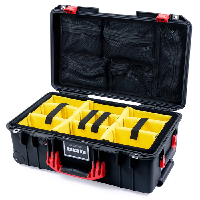 Yellow Padded Dividers / Mesh Lid Organizer