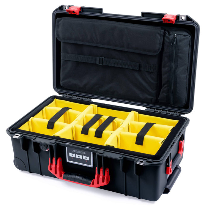 Yellow Padded Dividers / Computer Lid Pouch