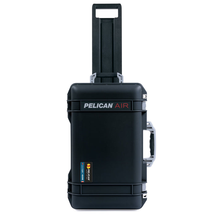 Pelican 1535 Air Carry - on Case - Black & Silver - Empty