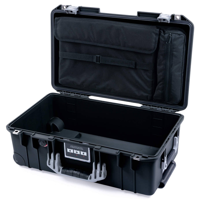 Pelican 1535 Air Carry - on Case - Black & Silver - Computer Lid Organizer Only