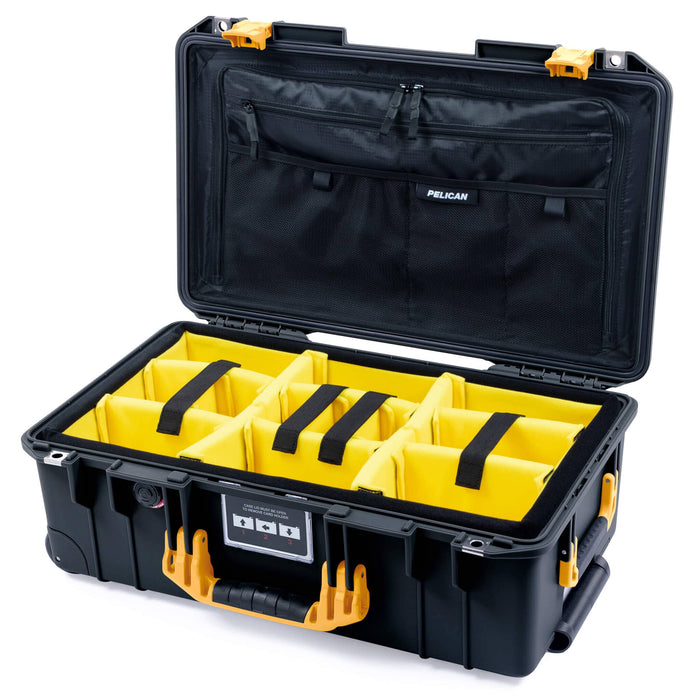Yellow Padded Dividers / TRVL Lid Organizer