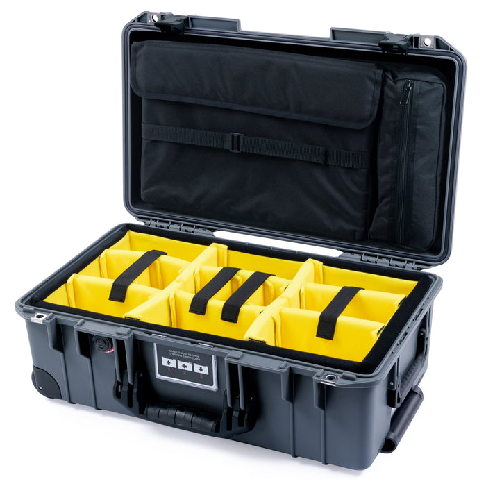 Yellow Padded Dividers / Computer Lid Pouch