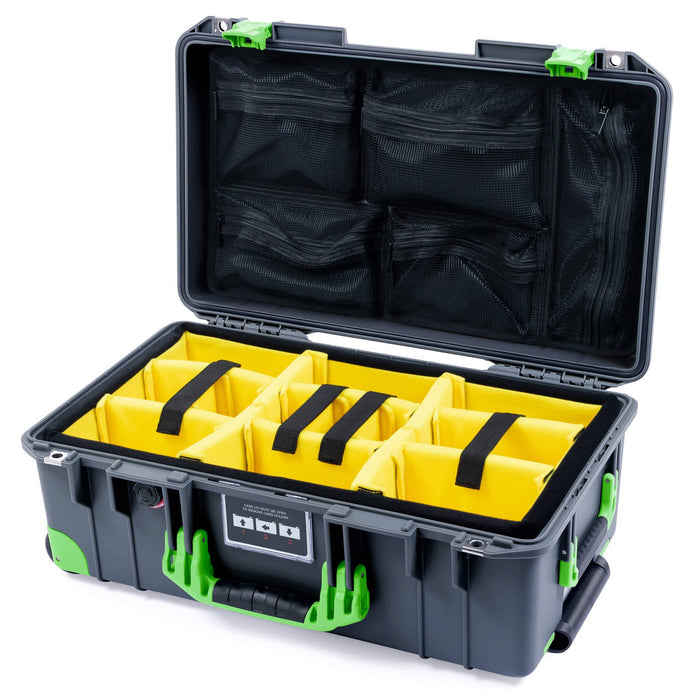 Yellow Padded Dividers / Mesh Lid Organizer