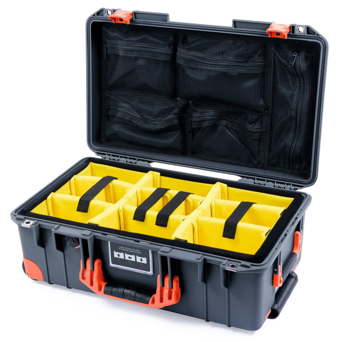 Yellow Padded Dividers / Mesh Lid Organizer