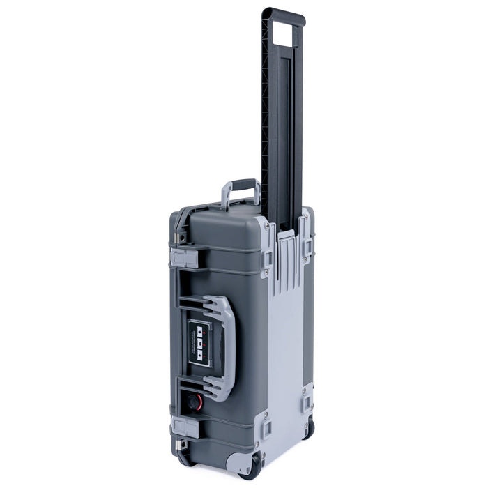 Pelican 1535 Air Carry - on Case - Charcoal & Silver Trolley - Empty
