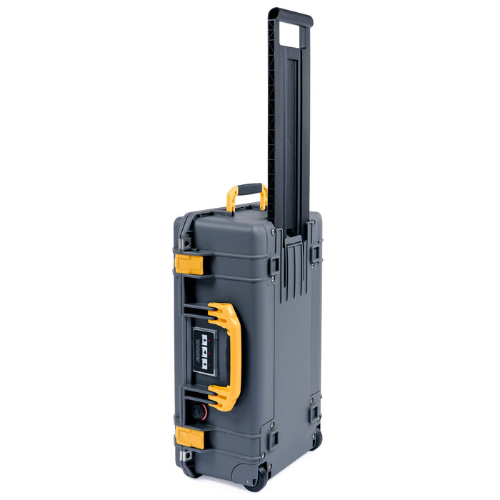 Pelican 1535 Air Carry - on Case - Charcoal & Yellow - Empty