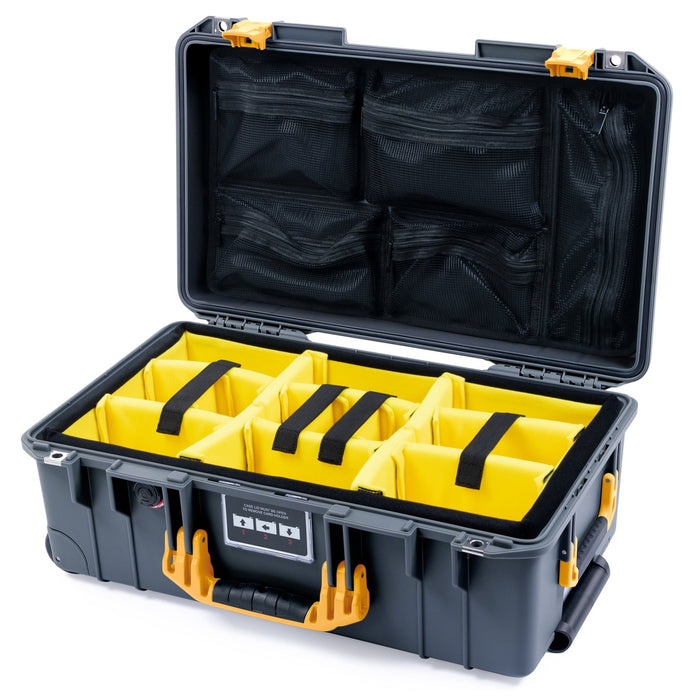 Yellow Padded Dividers / Mesh Lid Organizer
