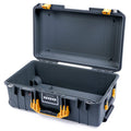 Pelican 1535 Air Carry - on Case - Charcoal & Yellow - Empty