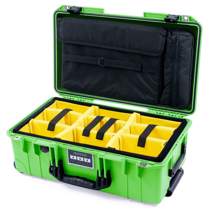 Yellow Padded Dividers / Computer Lid Pouch