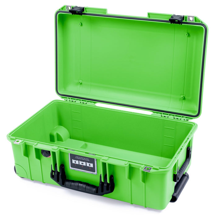 Pelican 1535 Air Carry - on Case - Lime Green & Black - Empty