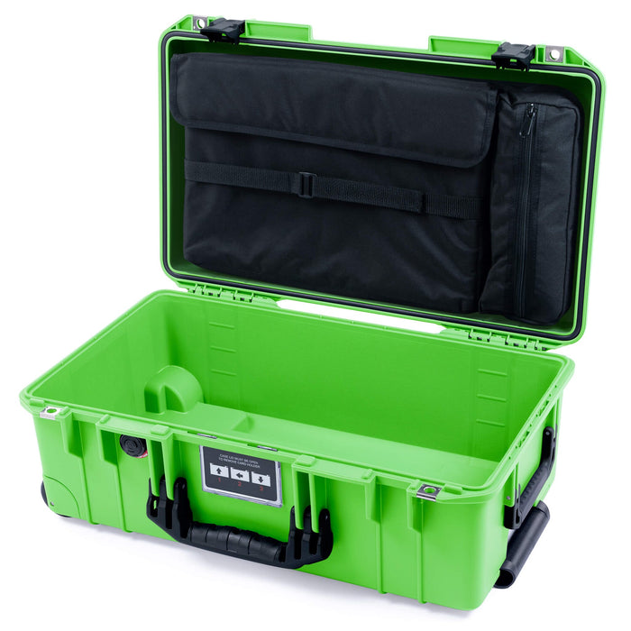 Pelican 1535 Air Carry - on Case - Lime Green & Black - Computer Lid Organizer Only