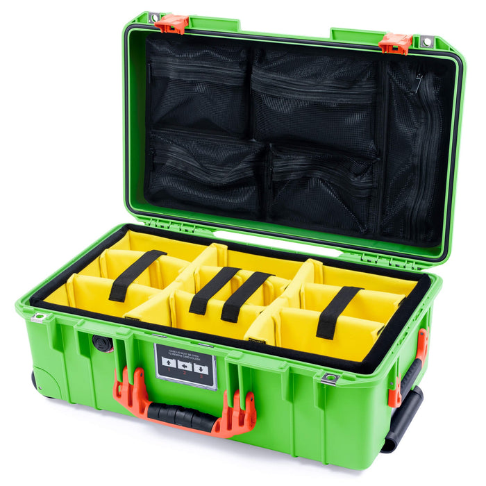 Yellow Padded Dividers / Mesh Lid Organizer