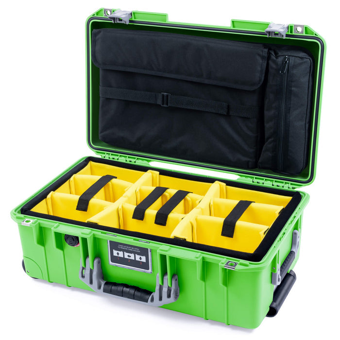 Yellow Padded Dividers / Computer Lid Pouch
