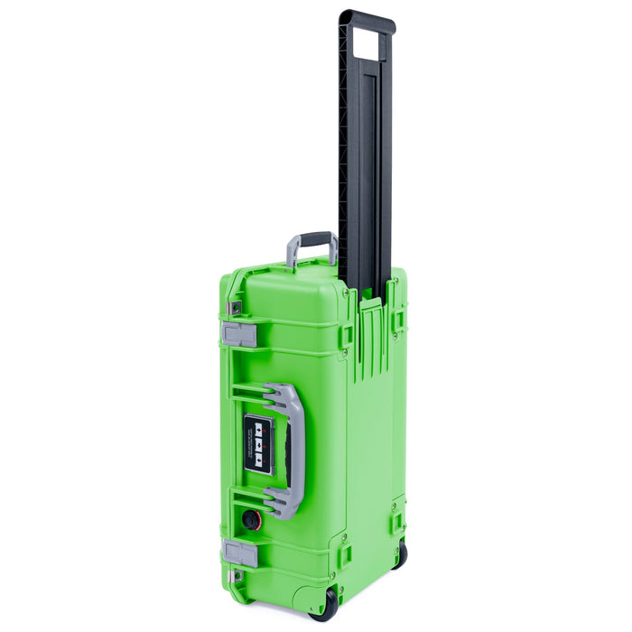 Pelican 1535 Air Carry - on Case - Lime Green & Silver - Empty