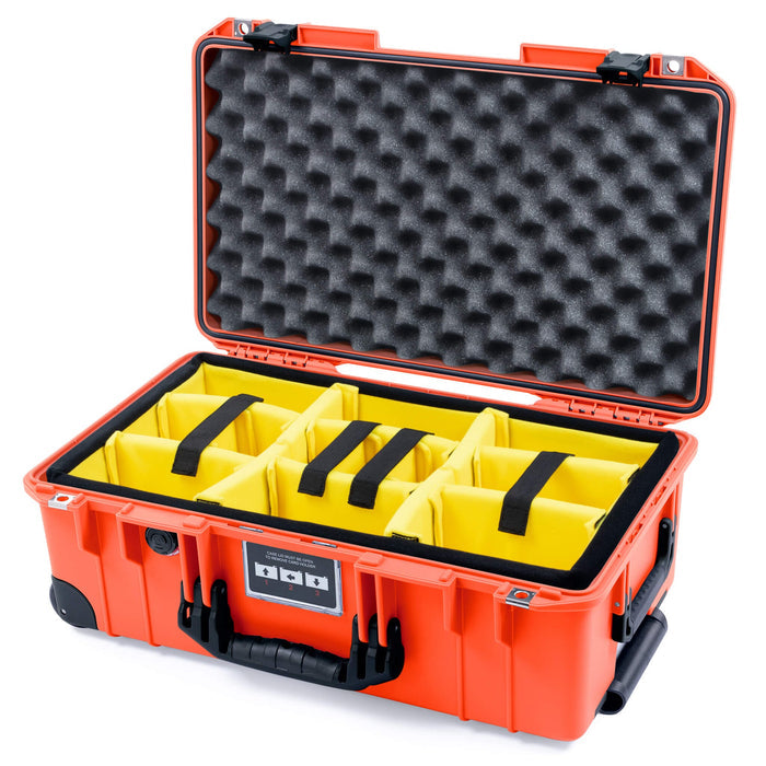 Yellow Padded Dividers / Convoluted Lid Foam