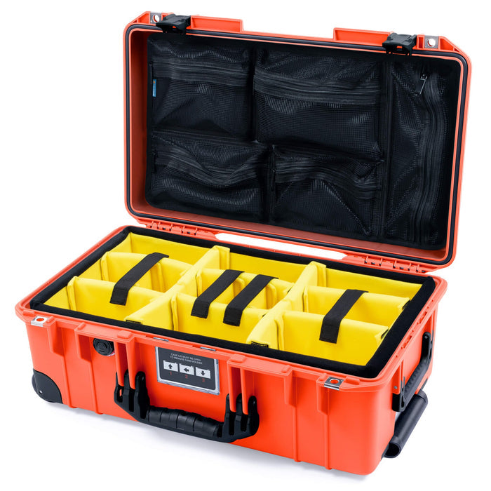 Yellow Padded Dividers / Mesh Lid Organizer