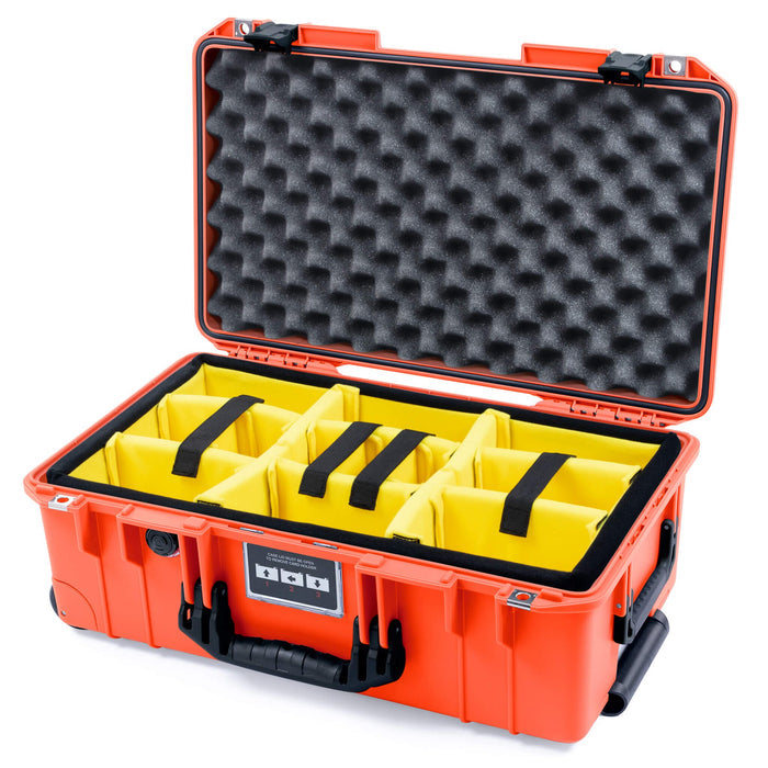 Yellow Padded Dividers / Convoluted Lid Foam