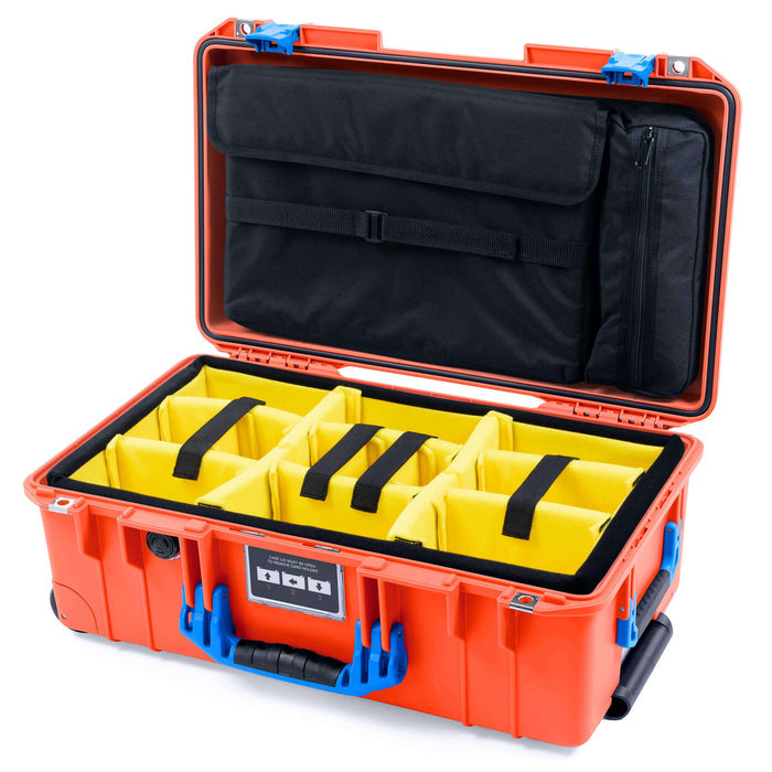 Yellow Padded Dividers / Computer Lid Pouch