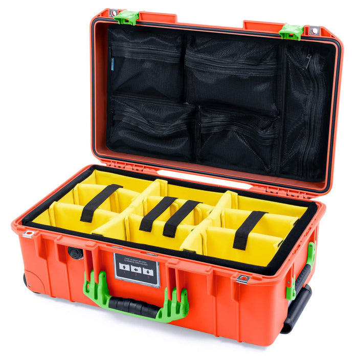 Yellow Padded Dividers / Mesh Lid Organizer