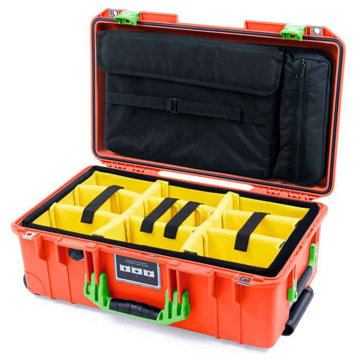 Yellow Padded Dividers / Computer Lid Pouch