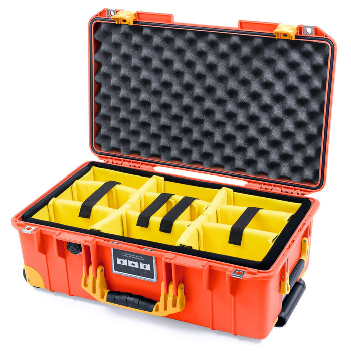 Yellow Padded Dividers / Convoluted Lid Foam