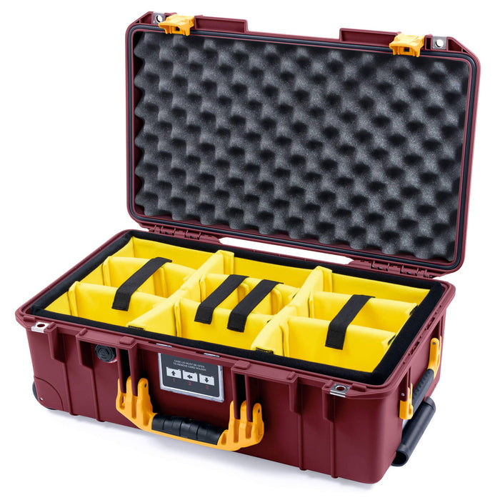 Yellow Padded Dividers / Convoluted Lid Foam