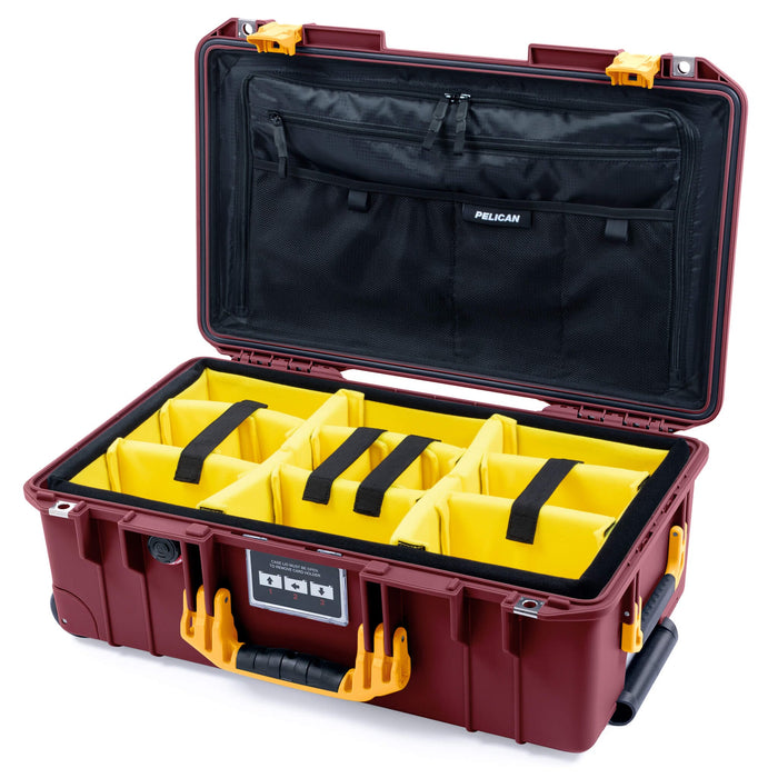 Yellow Padded Dividers / TRVL Lid Organizer