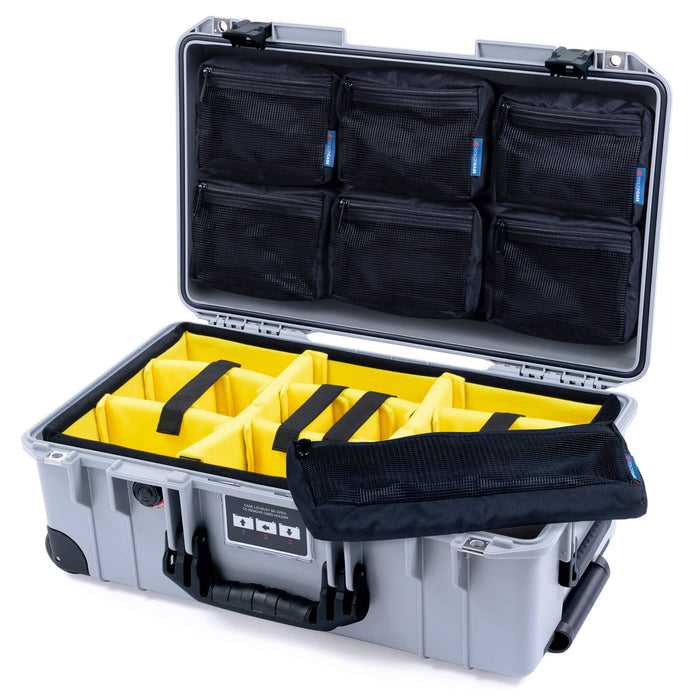 Yellow Padded Dividers / 7-Pcs Removable Mesh Lid