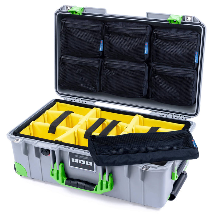 Yellow Padded Dividers / 7-Pcs Removable Mesh Lid