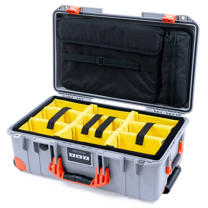 Yellow Padded Dividers / Computer Lid Pouch
