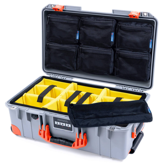 Yellow Padded Dividers / 7-Pcs Removable Mesh Lid