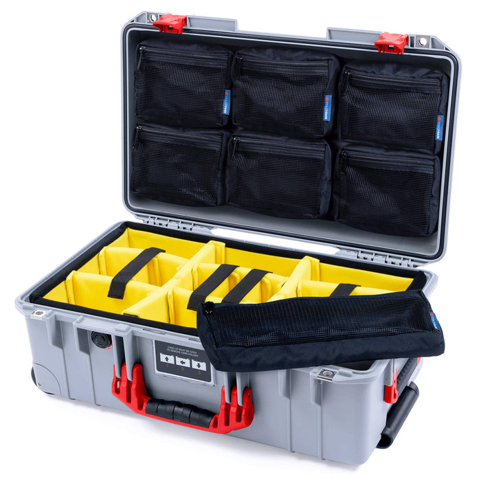 Yellow Padded Dividers / 7-Pcs Removable Mesh Lid