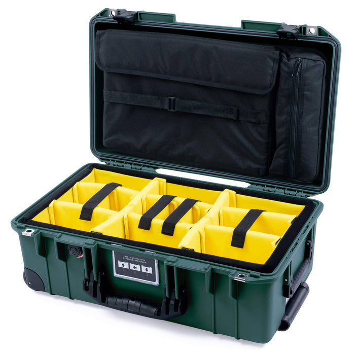 Yellow Padded Dividers / Computer Lid Pouch
