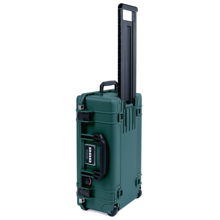 Pelican 1535 Air Carry-on Case - Trekking Green & Black - Trolley View