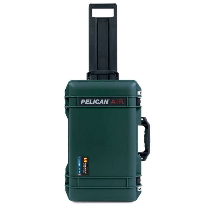 Pelican 1535 Air Carry-on Case - Trekking Green & Black Handles