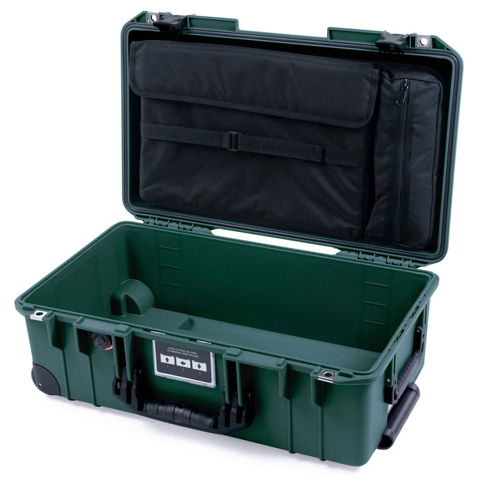 Pelican 1535 Air Carry-on Case - Trekking Green & Black - Computer Lid Organizer Only