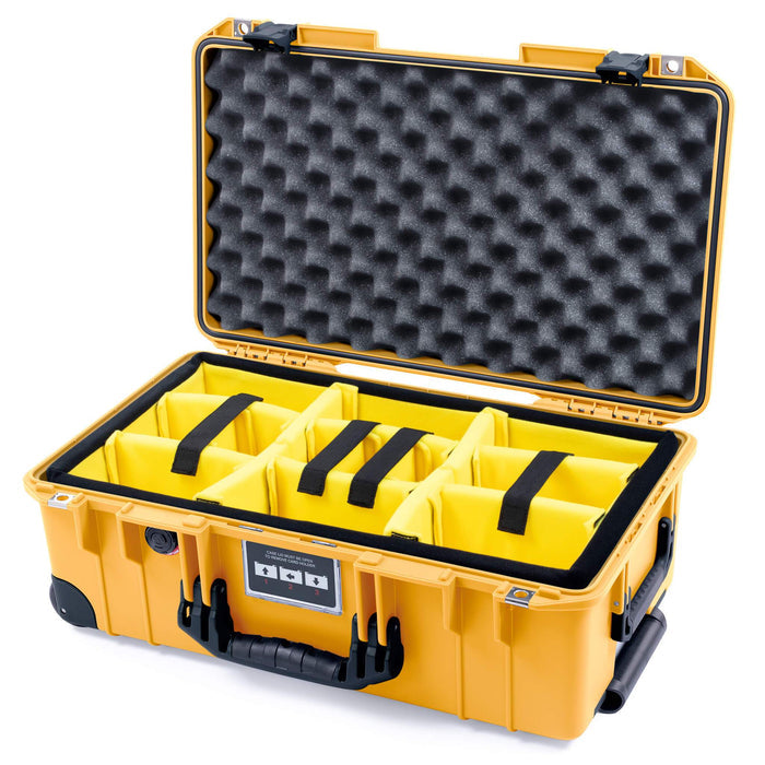 Yellow Padded Dividers / Convoluted Lid Foam