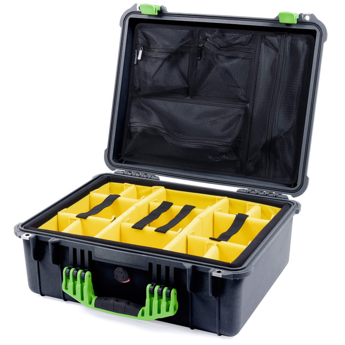 Yellow Padded Dividers / Mesh Lid Organizer