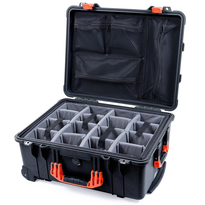 Padded Microfiber Dividers / Mesh Lid Organizer