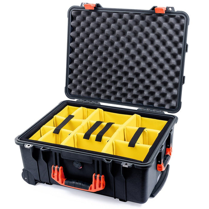 Yellow Padded Dividers / Lid Foam