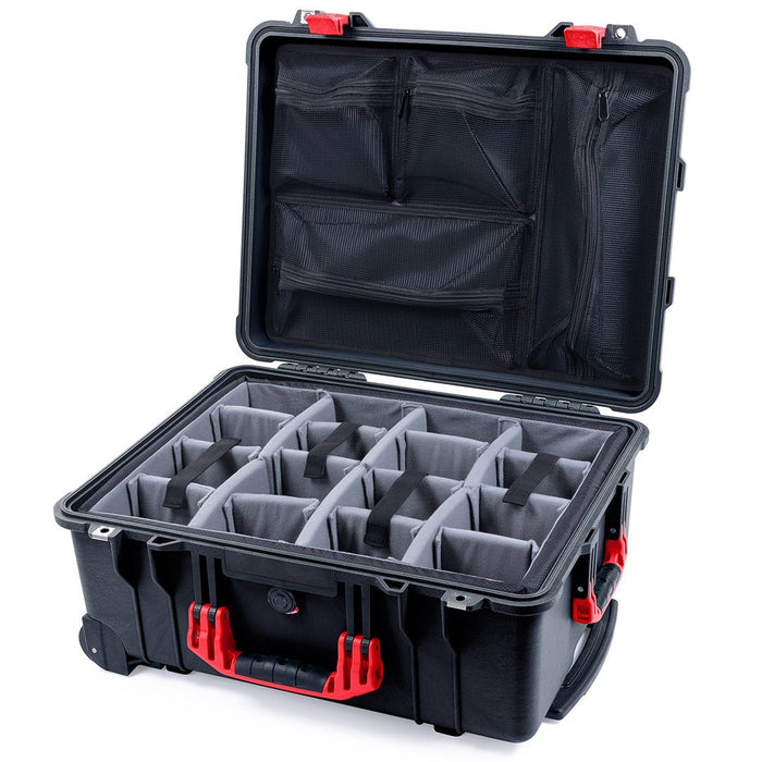 Padded Microfiber Dividers / Mesh Lid Organizer